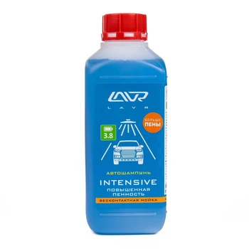 LAVR Intensive contactless car shampoo, increased foam 1: 50, 1 l, bottle 2447143
LAVR Intensive contactless car shampoo, increased foam 1: 50, 1 l, bottle 2447143