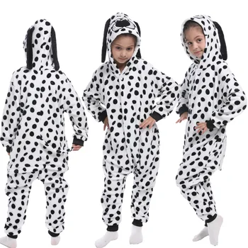 Flannel Hooded Polyester Onesie Pajamas New Winter for Kids Spotted Dog Unisex Children Black and White Animal Full Regular
Flannel Hooded Polyester Onesie Pajamas New Winter for Kids Spotted Dog Unisex Children Black and White Animal Full Regular