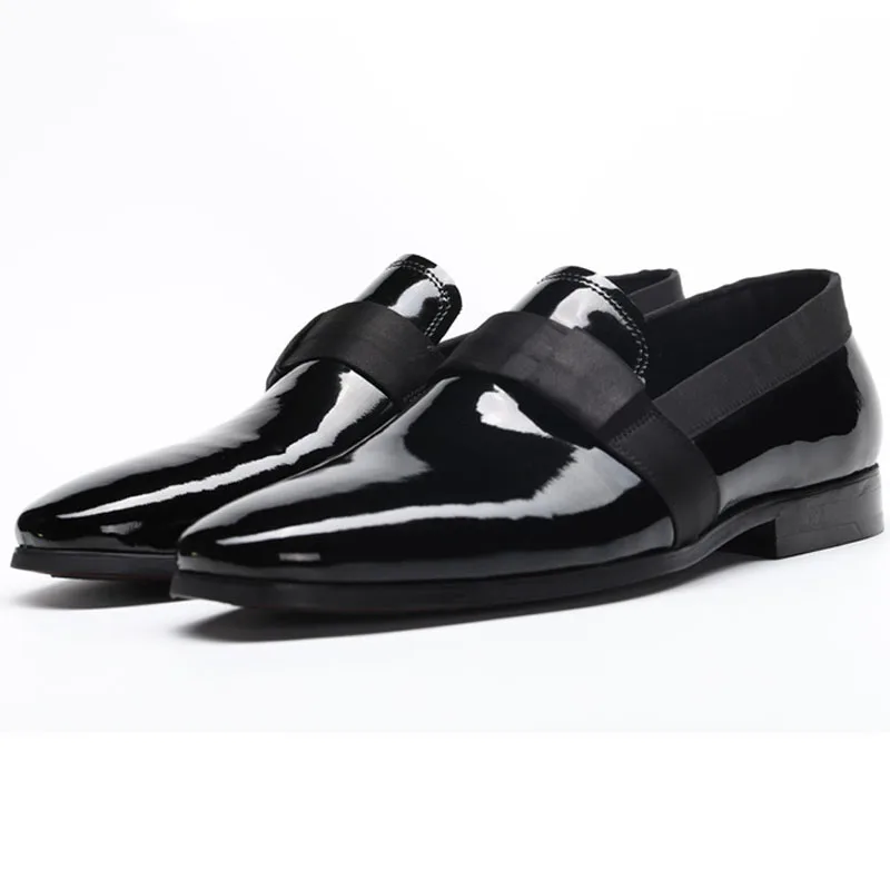 Patent Leather Men Office Shoes Black Oxford Shoes Big Men Genuine Leather Dress Shoes Slip On Business Formal Shoes
Patent Leather Men Office Shoes Black Oxford Shoes Big Men Genuine Leather Dress Shoes Slip On Business Formal Shoes