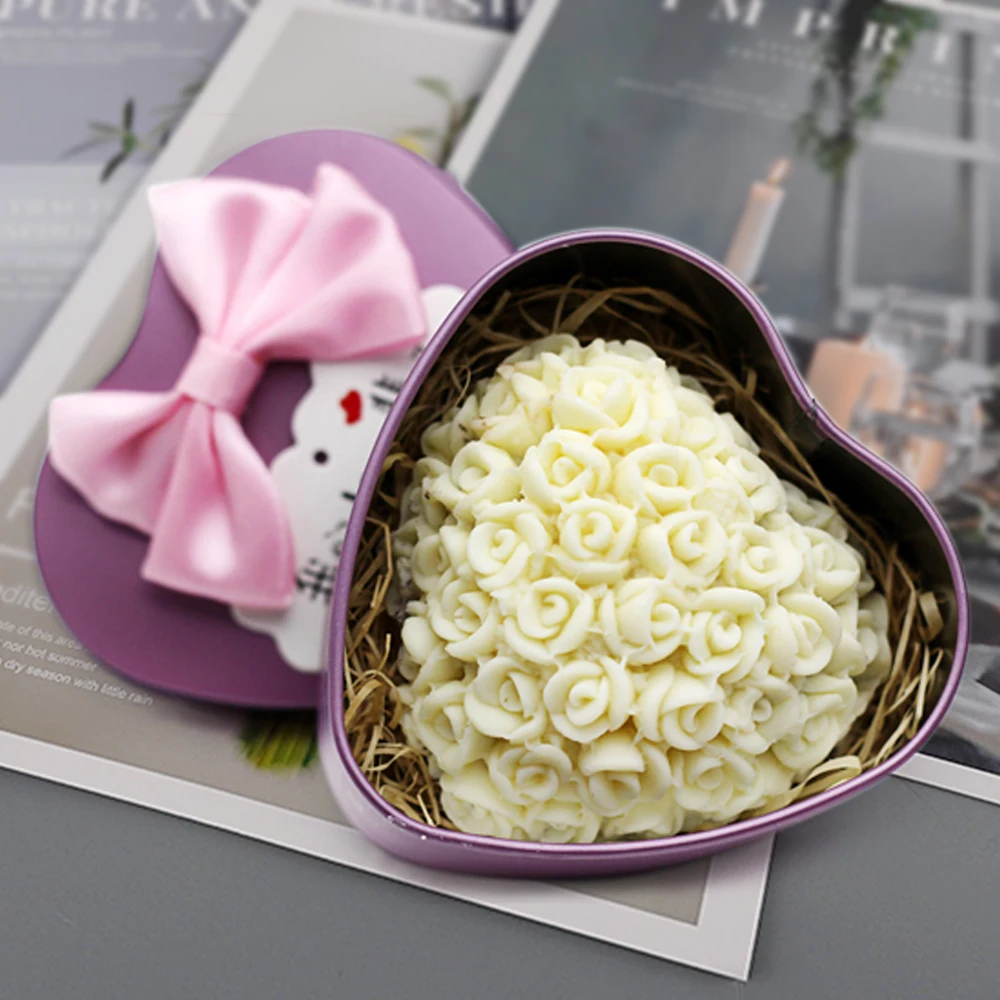 Lovely Heart Silicone Chocolate Mold Flower Rose Diy Form Foadant Soap Making 3d Handmade Decorating Cake Mould Tools
Lovely Heart Silicone Chocolate Mold Flower Rose Diy Form Foadant Soap Making 3d Handmade Decorating Cake Mould Tools