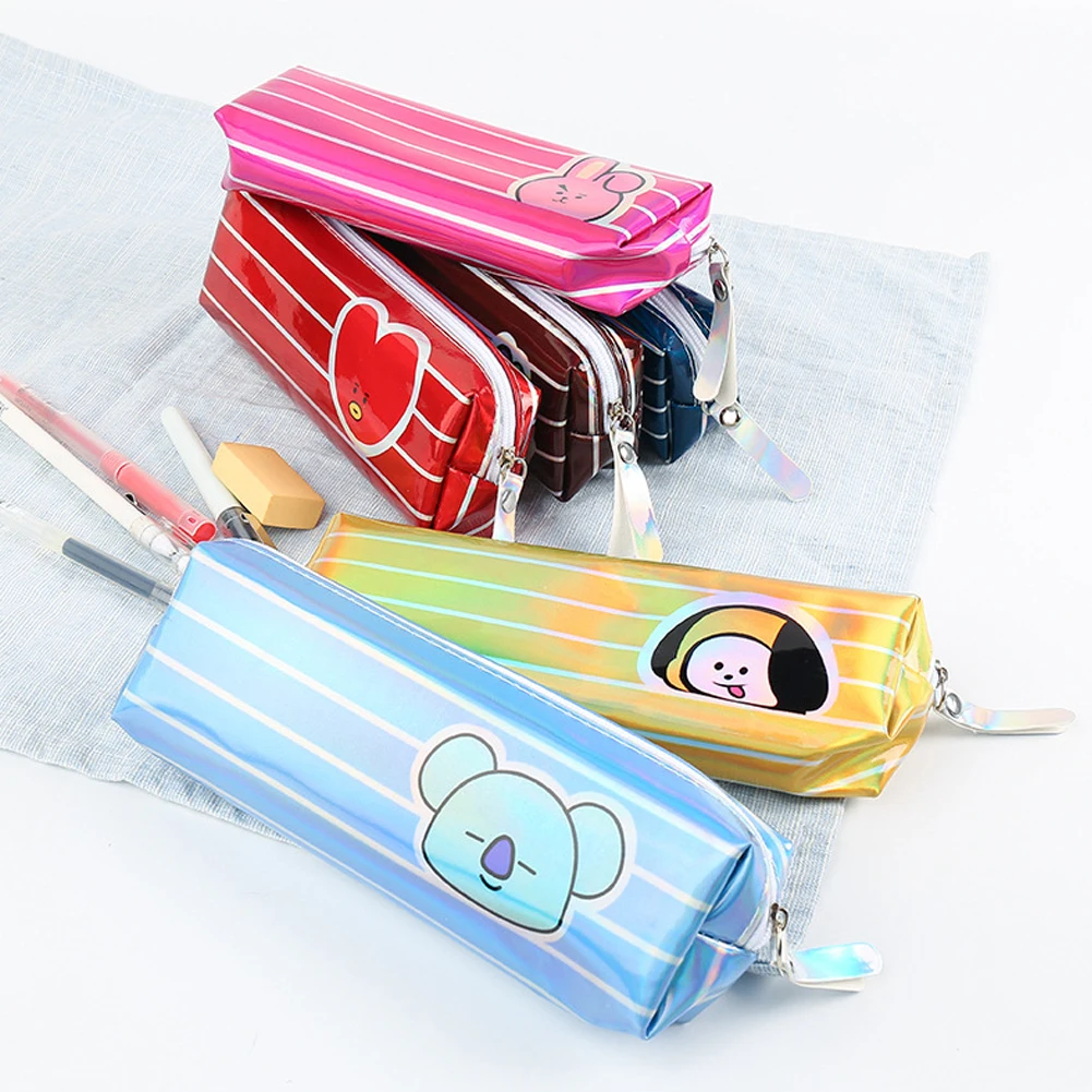 The cartoon Pencil Case Office Student Pencil Cases striped color stationery bag pencil case storage bag School Supplies Pen Box
The cartoon Pencil Case Office Student Pencil Cases striped color stationery bag pencil case storage bag School Supplies Pen Box
