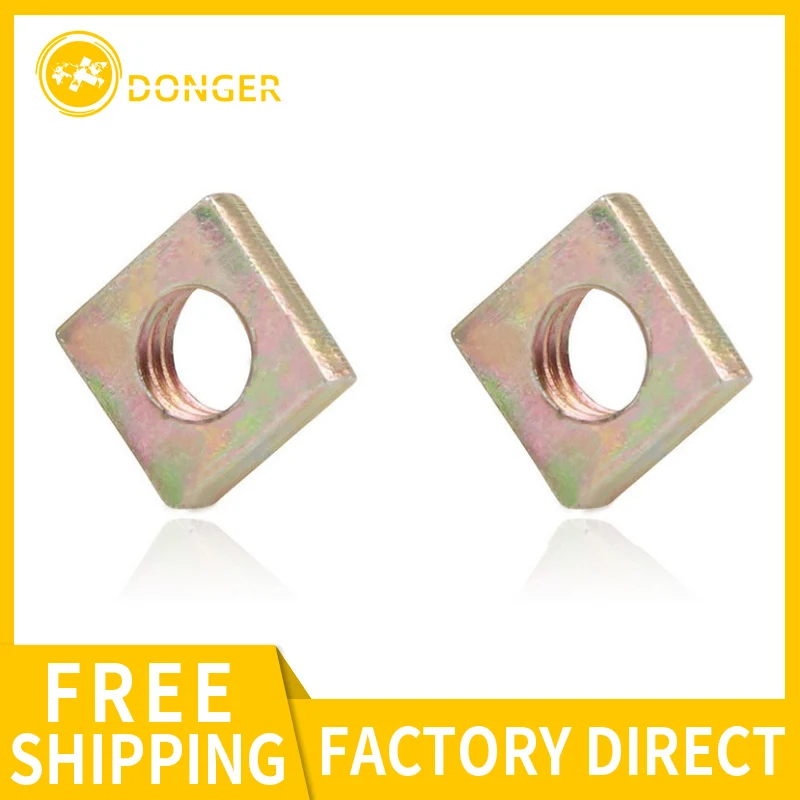 50Pcs DIN562 M3 M4 M5 M6 Color Zinc Plated Square Nuts Without Bevel Block Square Quadrangle Galvanized Pressed Nuts HW055
50Pcs DIN562 M3 M4 M5 M6 Color Zinc Plated Square Nuts Without Bevel Block Square Quadrangle Galvanized Pressed Nuts HW055