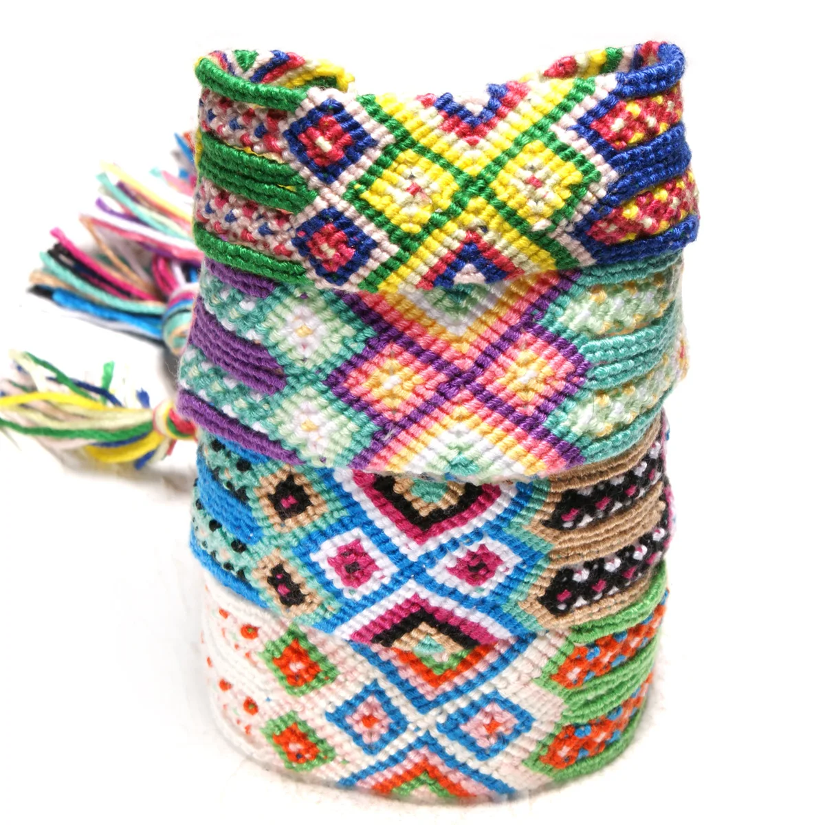 Bohemian Thread Bracelet Retro Handmade Boho Multicolor String Cord Woven Braided Hippie Friendship Bracelets Women Men
Bohemian Thread Bracelet Retro Handmade Boho Multicolor String Cord Woven Braided Hippie Friendship Bracelets Women Men