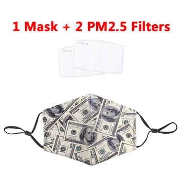 Dollars Money Printing Unisex 3D Mouth Mask Anti Dust Face Masks Within PM2.5 Filters Mouth-muffle Bacteria Proof Flu Mask
Dollars Money Printing Unisex 3D Mouth Mask Anti Dust Face Masks Within PM2.5 Filters Mouth-muffle Bacteria Proof Flu Mask