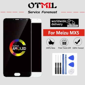 5.5"For MEIZU MX5 Display LCD Digitizer Touch Screen with Frame Assemble For Meizu MX5 M575M M575U M575H LCD Display Replacement
5.5"For MEIZU MX5 Display LCD Digitizer Touch Screen with Frame Assemble For Meizu MX5 M575M M575U M575H LCD Display Replacement