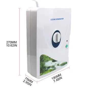 Home Water Ozone Generator Fruit and Vegetable Detoxification Ozonator 0-60min Timing Deodorizing Air and Water Purifier
Home Water Ozone Generator Fruit and Vegetable Detoxification Ozonator 0-60min Timing Deodorizing Air and Water Purifier