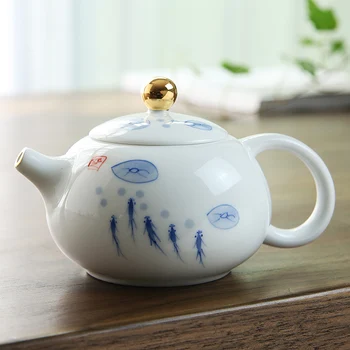 LUWU ceramic teapot handpainted chinese tea pot 180ml
LUWU ceramic teapot handpainted chinese tea pot 180ml