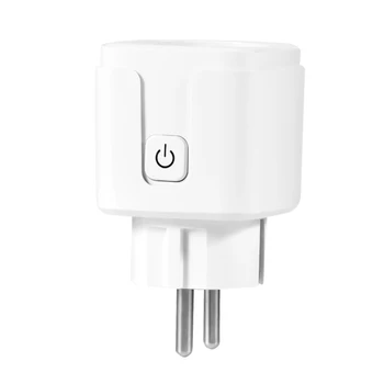 Wireless Smart Plug Socket WiFi Control Smart Socket Works with Dohome Apple HomeKit Google Assistant Amazon Alexa Voice Control
Wireless Smart Plug Socket WiFi Control Smart Socket Works with Dohome Apple HomeKit Google Assistant Amazon Alexa Voice Control