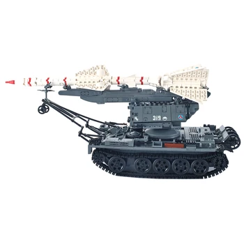 1623Pcs DIY Small Particle Military Series Building Block Model Puzzle Assemble Toy SA-2 GUIDELINE Tank
1623Pcs DIY Small Particle Military Series Building Block Model Puzzle Assemble Toy SA-2 GUIDELINE Tank
