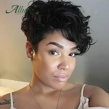 Afro Brazilian Human Hair Wig Curly Human Hair Wigs With Bangs For Black Women Allure Afro Colored Wig Frange Brown Color
Afro Brazilian Human Hair Wig Curly Human Hair Wigs With Bangs For Black Women Allure Afro Colored Wig Frange Brown Color