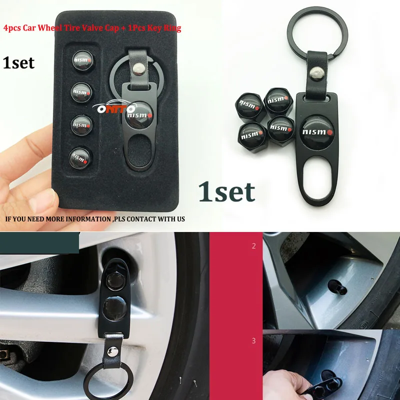 1set Key ring Car Wheel Tire Valve Caps Motorcycle Bolt Nut Air Stem Covers for Nissan Teana Sylphy Qashqai Livina Tiida Nismo
1set Key ring Car Wheel Tire Valve Caps Motorcycle Bolt Nut Air Stem Covers for Nissan Teana Sylphy Qashqai Livina Tiida Nismo