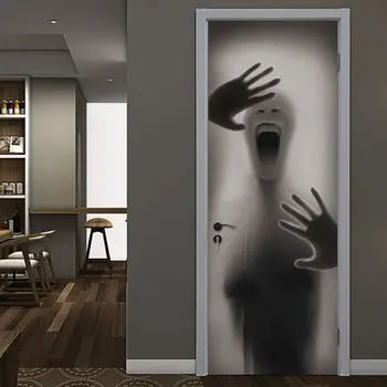 2 Pcs Halloween Door Sticker Glass Post Horror Photo Creative 3d Door Sticker Personality Door Home Decoration Wall Sticker
2 Pcs Halloween Door Sticker Glass Post Horror Photo Creative 3d Door Sticker Personality Door Home Decoration Wall Sticker