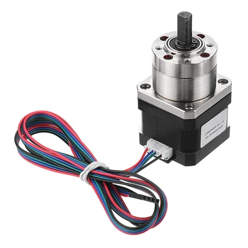 17HS3401S-PG Nema 17 Extruder Gear Stepper Motor 42 Motor Ratio Planetary Gearbox Stepper Motor
17HS3401S-PG Nema 17 Extruder Gear Stepper Motor 42 Motor Ratio Planetary Gearbox Stepper Motor