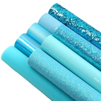Blue Series Leather Set (8 Pieces/set) 20x34cm Diy Glitter Synthetic PU Leather Sheet Fabric Artificial Leather Faux Leather
Blue Series Leather Set (8 Pieces/set) 20x34cm Diy Glitter Synthetic PU Leather Sheet Fabric Artificial Leather Faux Leather