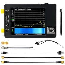 Upgraded TinySA Spectrum Analyzer,MF/HF/VHF UHF Input for 0.1MHZ-350MHZ and UHF Input for 240MHZ-960MHZ,Signal Generator
Upgraded TinySA Spectrum Analyzer,MF/HF/VHF UHF Input for 0.1MHZ-350MHZ and UHF Input for 240MHZ-960MHZ,Signal Generator