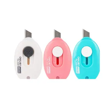 1 Pc Cute Solid Color Mini Portable Utility Knife Paper Cutter Cutting Paper Razor Blade Office Stationery Escolar Papelaria
1 Pc Cute Solid Color Mini Portable Utility Knife Paper Cutter Cutting Paper Razor Blade Office Stationery Escolar Papelaria