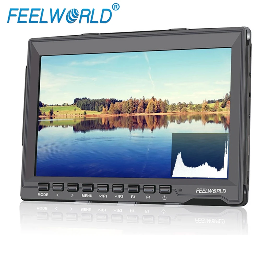 Feelworld FW759P 7 Inch IPS Camera Field Monitor with Peaking Focus Histogram False Colors Exposure 7" LCD Monitor for DSLR
Feelworld FW759P 7 Inch IPS Camera Field Monitor with Peaking Focus Histogram False Colors Exposure 7" LCD Monitor for DSLR