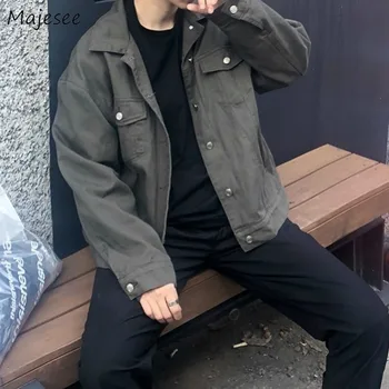 Jackets Men Cargo Loose Simple All-match Students 2XL Plus Size Korean Daily Fashionable Mens Coat Chic Ulzzang Kpop Harajuku BF
Jackets Men Cargo Loose Simple All-match Students 2XL Plus Size Korean Daily Fashionable Mens Coat Chic Ulzzang Kpop Harajuku BF