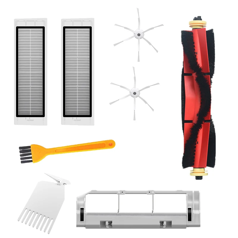 Detachable Main Brush + 6-Arm Brush + Main Brush Cover + Filter + Cleaning Brush for Xiaomi Vacuum 1St Roborock S50 S51 S55 E35
Detachable Main Brush + 6-Arm Brush + Main Brush Cover + Filter + Cleaning Brush for Xiaomi Vacuum 1St Roborock S50 S51 S55 E35