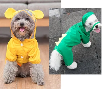 Pet dog raincoat All inclusive cartoon waterproof Teddy four-foot poncho Dog Raincoat for Small dog puppies autumn and winter
Pet dog raincoat All inclusive cartoon waterproof Teddy four-foot poncho Dog Raincoat for Small dog puppies autumn and winter