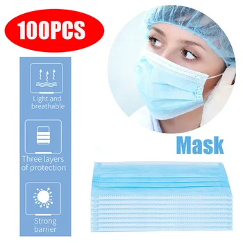 50/100pcs 3 Ply Protection Face Masks,Face Mask Disposable Masks, Polypropylene Masks for Personal Health, Blocking Droplets
50/100pcs 3 Ply Protection Face Masks,Face Mask Disposable Masks, Polypropylene Masks for Personal Health, Blocking Droplets