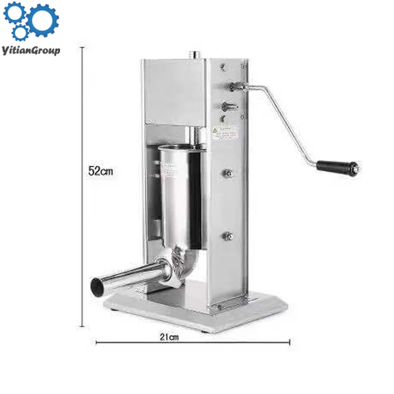 3L Manual sausage filling machine sausage machine ham filling machine sausage making machine vertical stainless steel
3L Manual sausage filling machine sausage machine ham filling machine sausage making machine vertical stainless steel
