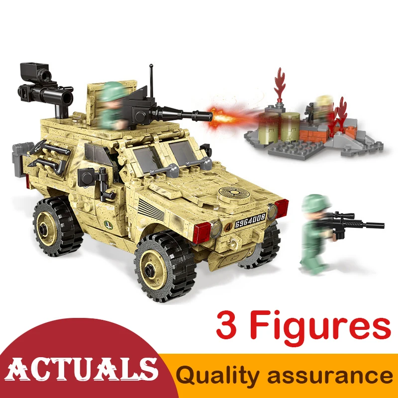 06024 Military VBL Wheeled Armored Vehicle Building Blocks Technic Army Off Road Car Model Bricks Kits Toys Compatible legoed
06024 Military VBL Wheeled Armored Vehicle Building Blocks Technic Army Off Road Car Model Bricks Kits Toys Compatible legoed