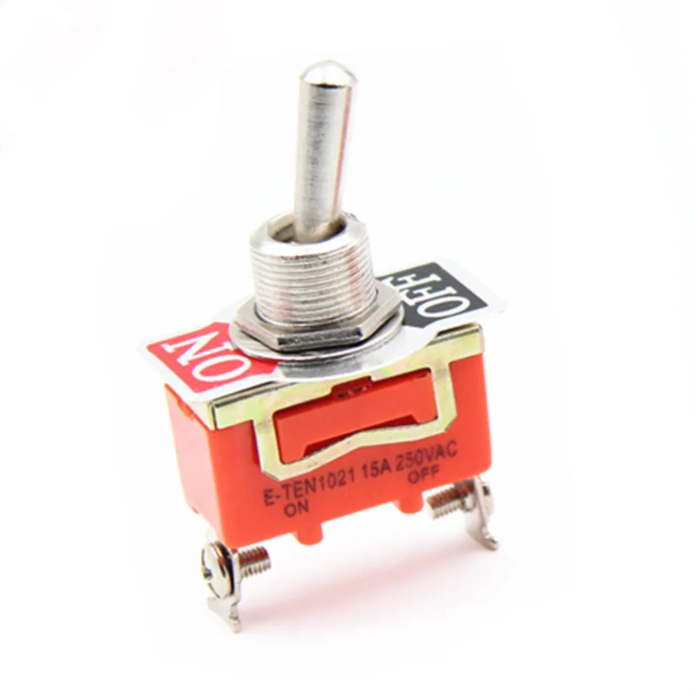 10pcs 12mm 15A 250VAC micro switch 2PIN ON-OFF E-TEN1021 Toggle switch Rocker switch The power switch
10pcs 12mm 15A 250VAC micro switch 2PIN ON-OFF E-TEN1021 Toggle switch Rocker switch The power switch