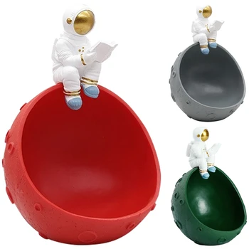 Creative Astronaut Resin Porch Key Storage Organizer Snack Box Spaceman Sitting Moon Model Home Decorations
Creative Astronaut Resin Porch Key Storage Organizer Snack Box Spaceman Sitting Moon Model Home Decorations