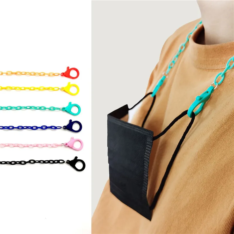 New Acrylic Mask Lanyard Mask storage artifact Portable mask storage chain Student chains for storing masks save masks holder
New Acrylic Mask Lanyard Mask storage artifact Portable mask storage chain Student chains for storing masks save masks holder