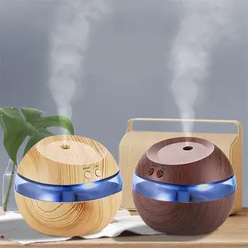Wood Grain USB Aroma Humidifier Essential Oil Diffuser 5V Mist Maker Humidifier Air 300ML Purifier 35ml/h LED Night light
Wood Grain USB Aroma Humidifier Essential Oil Diffuser 5V Mist Maker Humidifier Air 300ML Purifier 35ml/h LED Night light