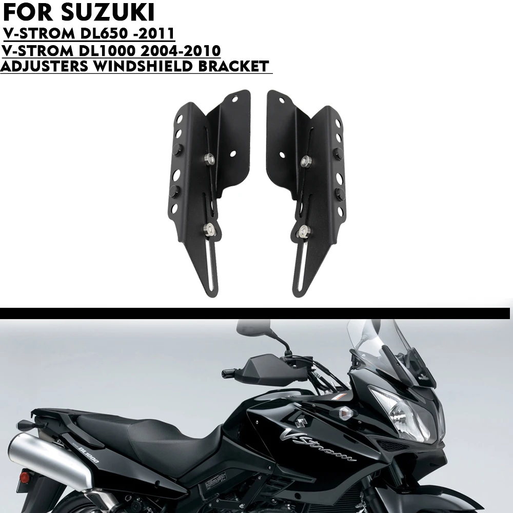 For Suzuki V-strom DL1000 V-strom DL650 DL 1000Motorcycle accessories Windshield adjustment windshield Bracket
For Suzuki V-strom DL1000 V-strom DL650 DL 1000Motorcycle accessories Windshield adjustment windshield Bracket
