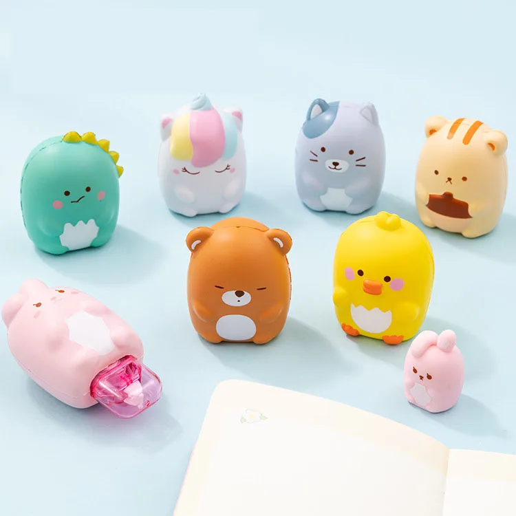 15 pcs/lot Cartoon Animal Correction Tape Cute Large Capacity Tapes Promotional Stationery gift School Office Supplies
15 pcs/lot Cartoon Animal Correction Tape Cute Large Capacity Tapes Promotional Stationery gift School Office Supplies