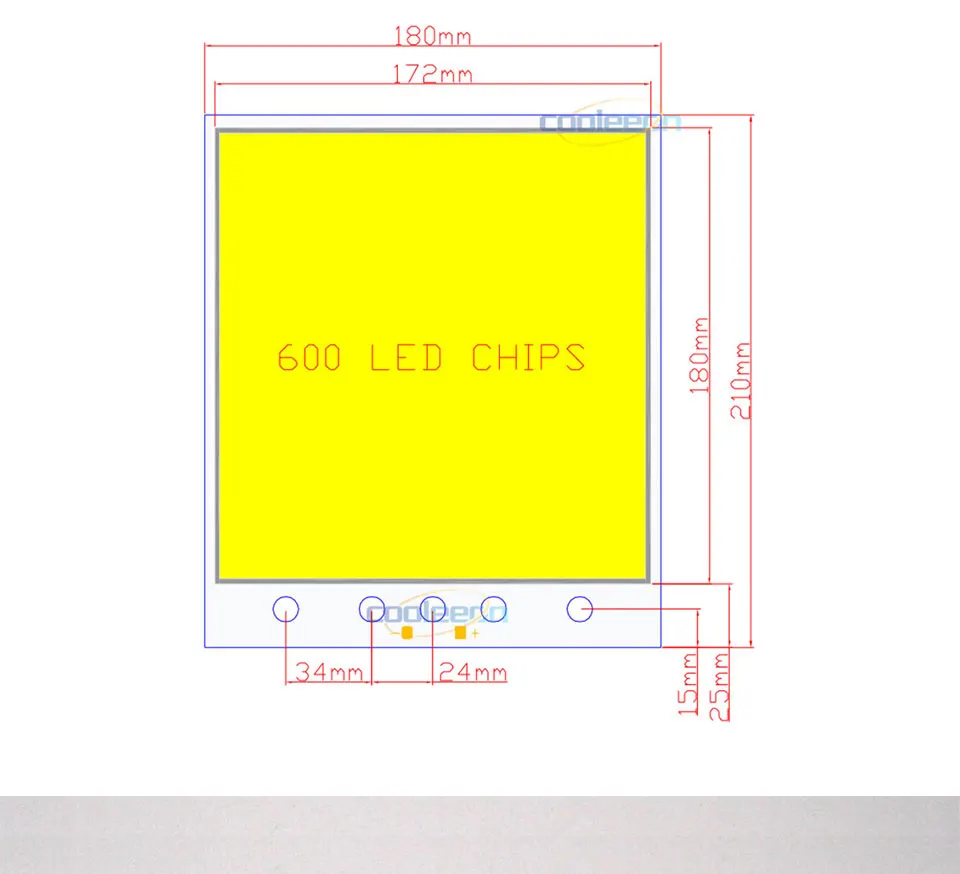 Super Bright Dimmable 12V COB LED Lights Board Panel Lamp max 300W LED Lighting with Dimmer Cold White 6500K COB Bulbs for DIY (1)