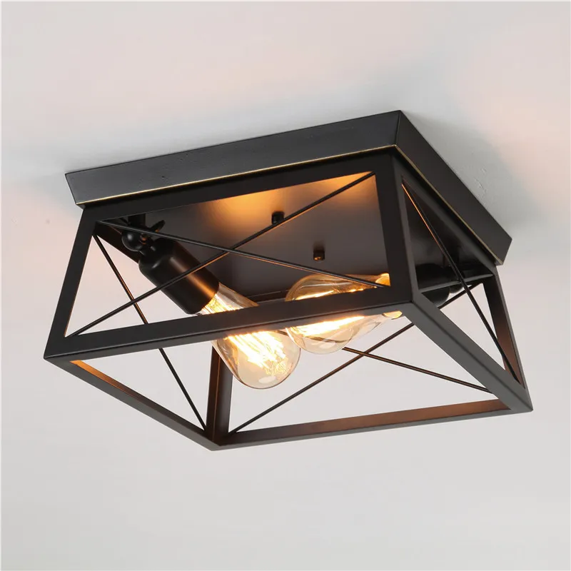 UMEILUCE Farmhouse Ceiling Light Flush Mount Fixture Black Metal Vintage Lamp for Dining Bedroom Loft Aisle Hallway Kichten
UMEILUCE Farmhouse Ceiling Light Flush Mount Fixture Black Metal Vintage Lamp for Dining Bedroom Loft Aisle Hallway Kichten