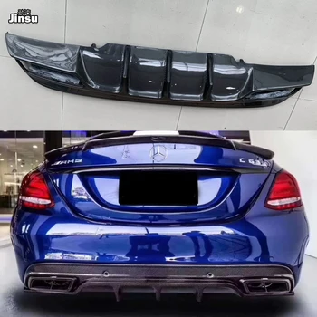 For benz c class c250 sport bumper w205 c63 AMG FD style carbon fiber rear bumper diffuser spoiler lip not fit standard edition
For benz c class c250 sport bumper w205 c63 AMG FD style carbon fiber rear bumper diffuser spoiler lip not fit standard edition