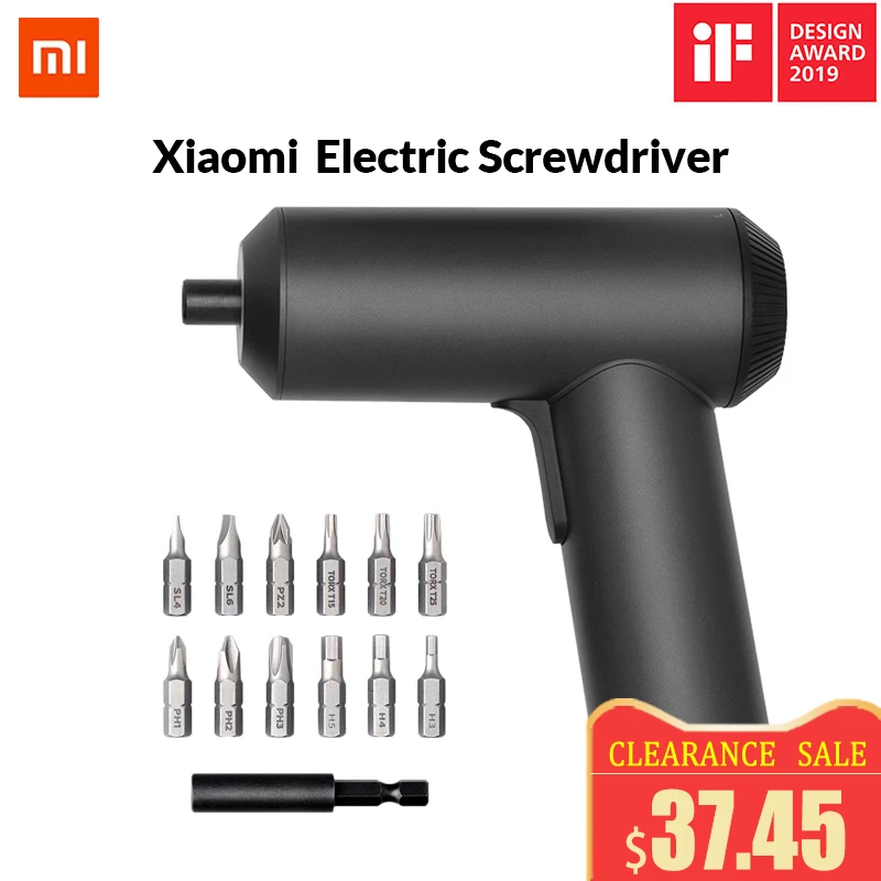 2019 Mijia Electric Screwdriver With 12Pcs S2 Screw Bits 3.6V 2000mah Cordless Rechargeable Electric Screwdriver In Stock
2019 Mijia Electric Screwdriver With 12Pcs S2 Screw Bits 3.6V 2000mah Cordless Rechargeable Electric Screwdriver In Stock