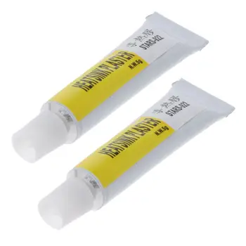 2Pcs Heatsink Plaster Thermal Silicone Adhesive Cooling Paste Strong Adhesive Compound Glue for GPU Chip Radiator Cooling WXTA
2Pcs Heatsink Plaster Thermal Silicone Adhesive Cooling Paste Strong Adhesive Compound Glue for GPU Chip Radiator Cooling WXTA