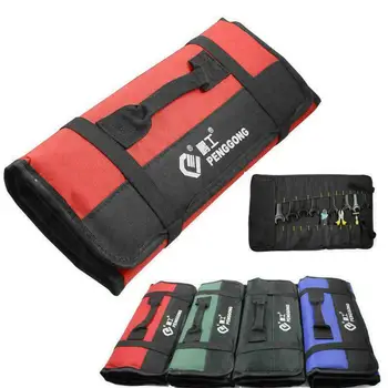 Hardware Tool Storage Bag Roll Plier Screwdriver Spanner Pouch Reels Pocket 
Hardware Tool Storage Bag Roll Plier Screwdriver Spanner Pouch Reels Pocket