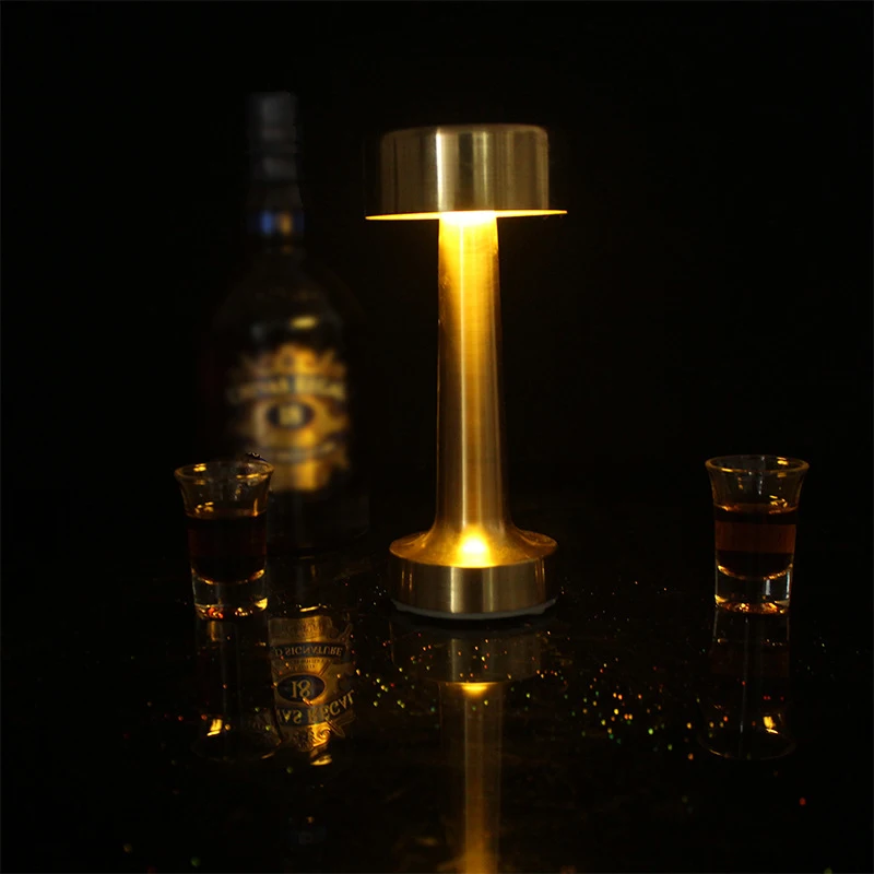 Touch Sensor LED Table Lamp Bar Lights Desk Lamp Chargeable Gold Table Lamps for Restaurant Coffee Shop Lamps Table Nightlight
Touch Sensor LED Table Lamp Bar Lights Desk Lamp Chargeable Gold Table Lamps for Restaurant Coffee Shop Lamps Table Nightlight