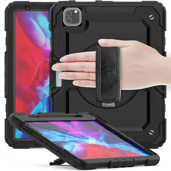 Tablet Protective Cover for iPad Pro11 Case 2020 Shock Proof Full Body Kids Children Safe 360 Rotation Hand Strap&Kickstand
Tablet Protective Cover for iPad Pro11 Case 2020 Shock Proof Full Body Kids Children Safe 360 Rotation Hand Strap&Kickstand