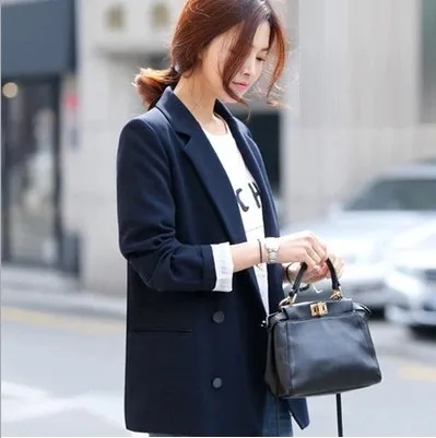 Korean-style Spring And Autumn Small Suit Mid-length Women's 2019 New Style CHIC Casual Straight-Cut Double Breasted Women's Sui
Korean-style Spring And Autumn Small Suit Mid-length Women's 2019 New Style CHIC Casual Straight-Cut Double Breasted Women's Sui