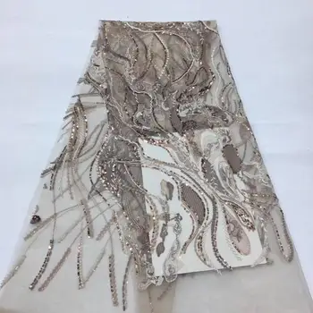 New Sequins Lace Fabric 2020 High Quality Latest Sequins African Lace Fabric Wedding French Tulle Lace Fabric Nigerican Wedding
New Sequins Lace Fabric 2020 High Quality Latest Sequins African Lace Fabric Wedding French Tulle Lace Fabric Nigerican Wedding
