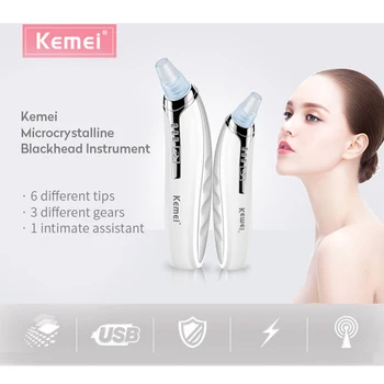 Kemei black head Remover machine Vacuum acne removal treatment face Clean Skin Care Tools Suction Facial Dermabrasion Machine
Kemei black head Remover machine Vacuum acne removal treatment face Clean Skin Care Tools Suction Facial Dermabrasion Machine