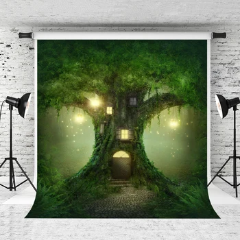 

VinylBDS Forest Photography Background Scenic Backdrops Spring Photo Background Wedding Backgrounds for Photo Studio