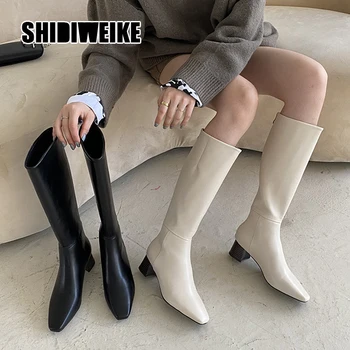 2020 fashion shoes woman fashion Square Toe boots Women's autumn Winter Warm Boots High Heels pu Booties v691
2020 fashion shoes woman fashion Square Toe boots Women's autumn Winter Warm Boots High Heels pu Booties v691