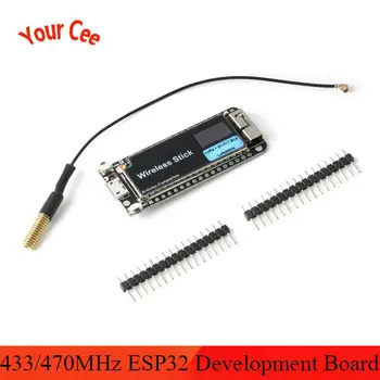 433/470MHz ESP32 LoRa OLED Display Development Board Kit 32 Module IOT Development Board 433MHz for Arduino IDE
433/470MHz ESP32 LoRa OLED Display Development Board Kit 32 Module IOT Development Board 433MHz for Arduino IDE