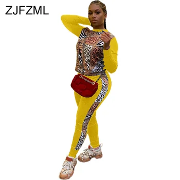 Leopard Patchwork Plus Size Two Piece Outfit Sweat Suits Women O Neck Full Sleeve Crop Top and Causal Pants Sportswear Tracksuit
Leopard Patchwork Plus Size Two Piece Outfit Sweat Suits Women O Neck Full Sleeve Crop Top and Causal Pants Sportswear Tracksuit