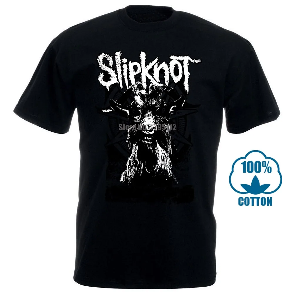 Vintage T Shirts Short Sleeve O Neck Fashion 2018 Slipknot Iowa Goat Tee Shirts For Men
Vintage T Shirts Short Sleeve O Neck Fashion 2018 Slipknot Iowa Goat Tee Shirts For Men