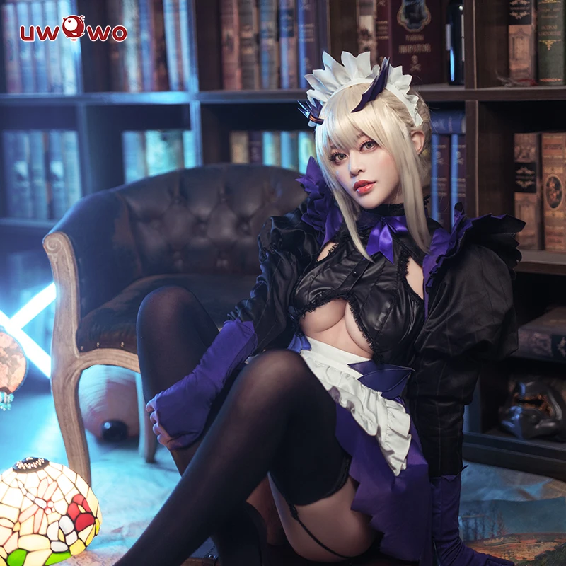In stock Uwowo Anime Fate/Grand Order Arturia Pendragon Lancer Alter Dress Lovely Sexy Uniform Costume Hallowee Suit For Women
In stock Uwowo Anime Fate/Grand Order Arturia Pendragon Lancer Alter Dress Lovely Sexy Uniform Costume Hallowee Suit For Women